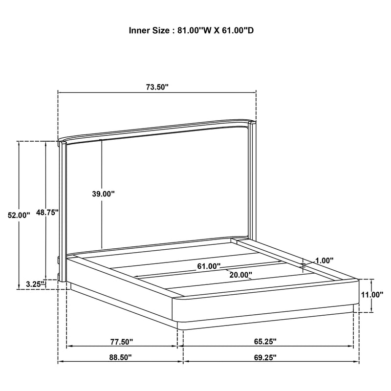 Kailani 4 & 5 Pc Bedroom Set E.King, Cal.King & Queen - Town Of Bargains Furniture - NY