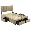 Wheatland Panel Platform Storage Bed