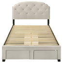 Marianna Panel Platform Storage Bed