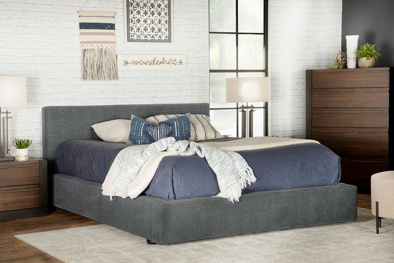 Gregory Bed Grey - Town Of Bargains Furniture - NY