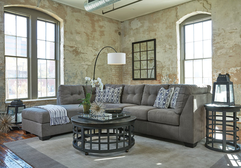 Pitkin 2-Piece Sectional with Chaise - Town Of Bargains Furniture - NY