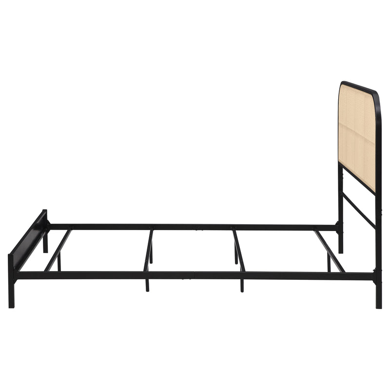 Amherst Eastern King, Queen, Full, & Twin Bed White & Black - Town Of Bargains Furniture - NY