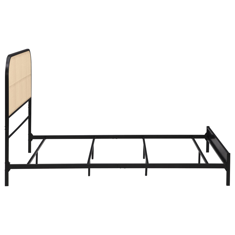 Amherst Eastern King, Queen, Full, & Twin Bed White & Black - Town Of Bargains Furniture - NY
