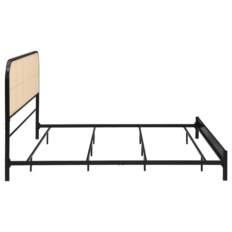 Amherst Eastern King, Queen, Full, & Twin Bed White & Black - Town Of Bargains Furniture - NY