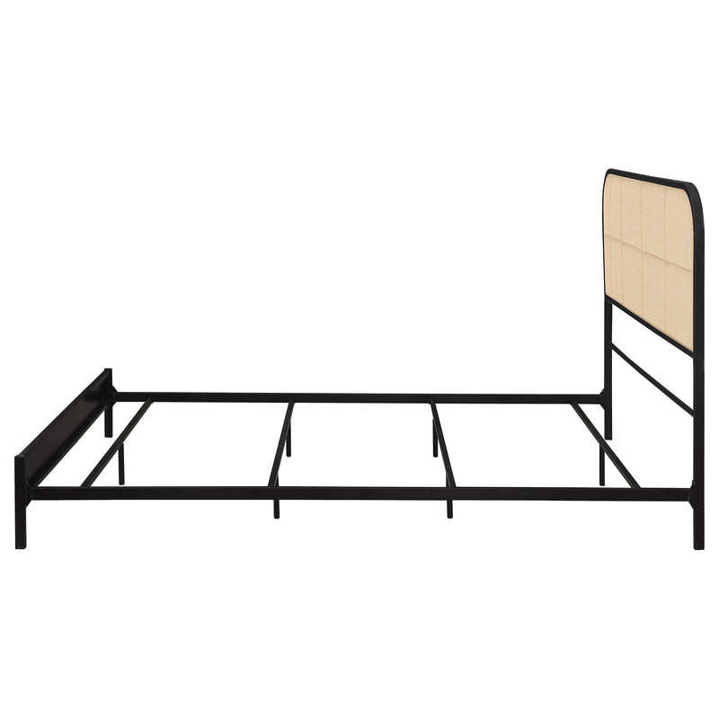 Amherst Eastern King, Queen, Full, & Twin Bed White & Black - Town Of Bargains Furniture - NY