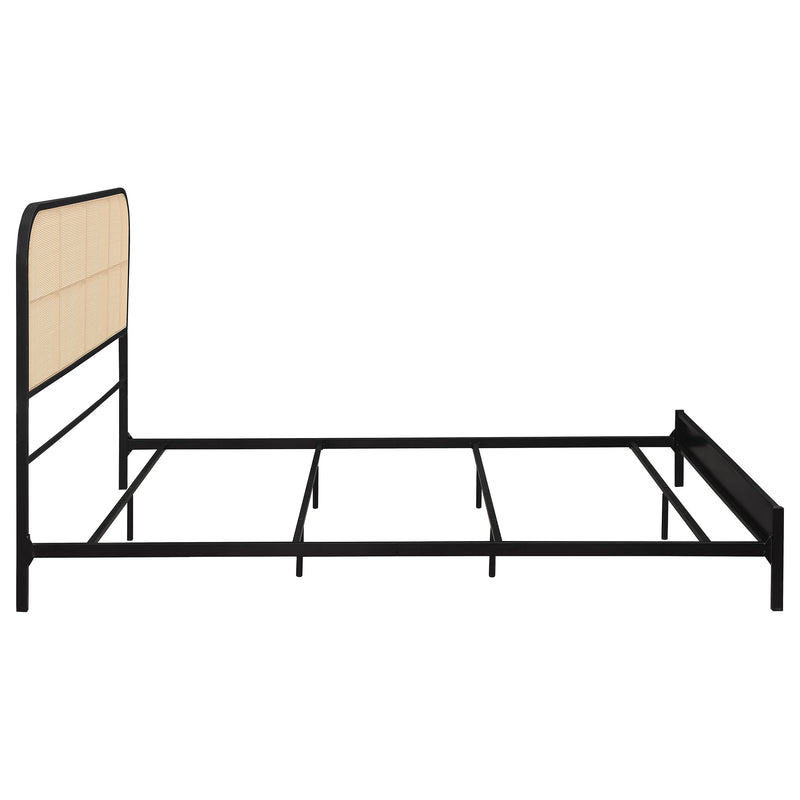 Amherst Eastern King, Queen, Full, & Twin Bed White & Black - Town Of Bargains Furniture - NY