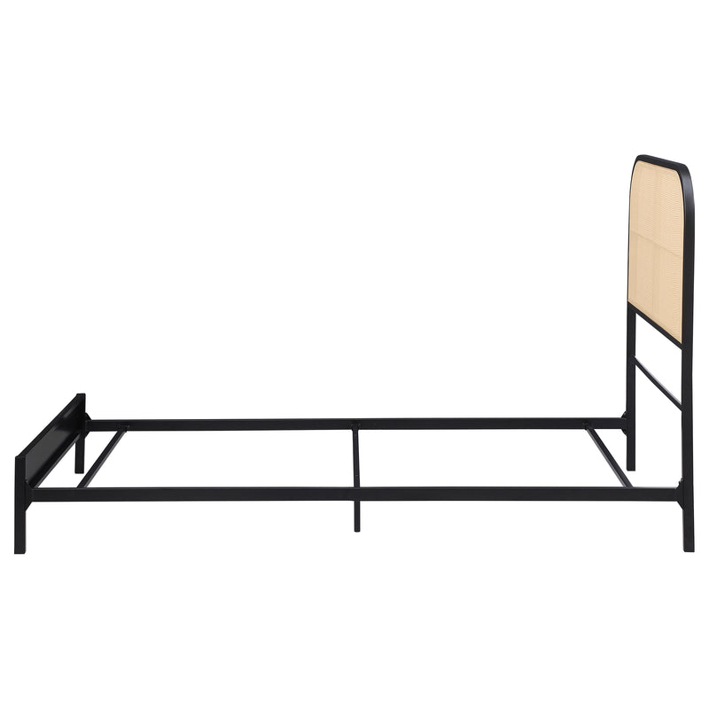 Amherst Eastern King, Queen, Full, & Twin Bed White & Black - Town Of Bargains Furniture - NY