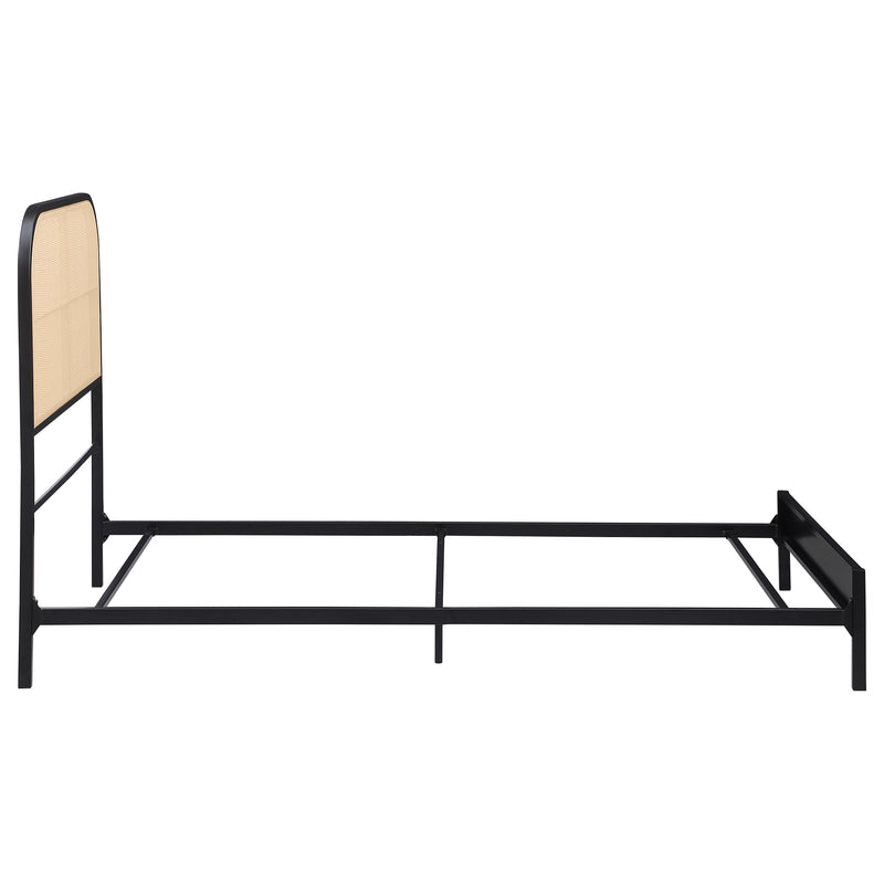 Amherst Eastern King, Queen, Full, & Twin Bed White & Black - Town Of Bargains Furniture - NY