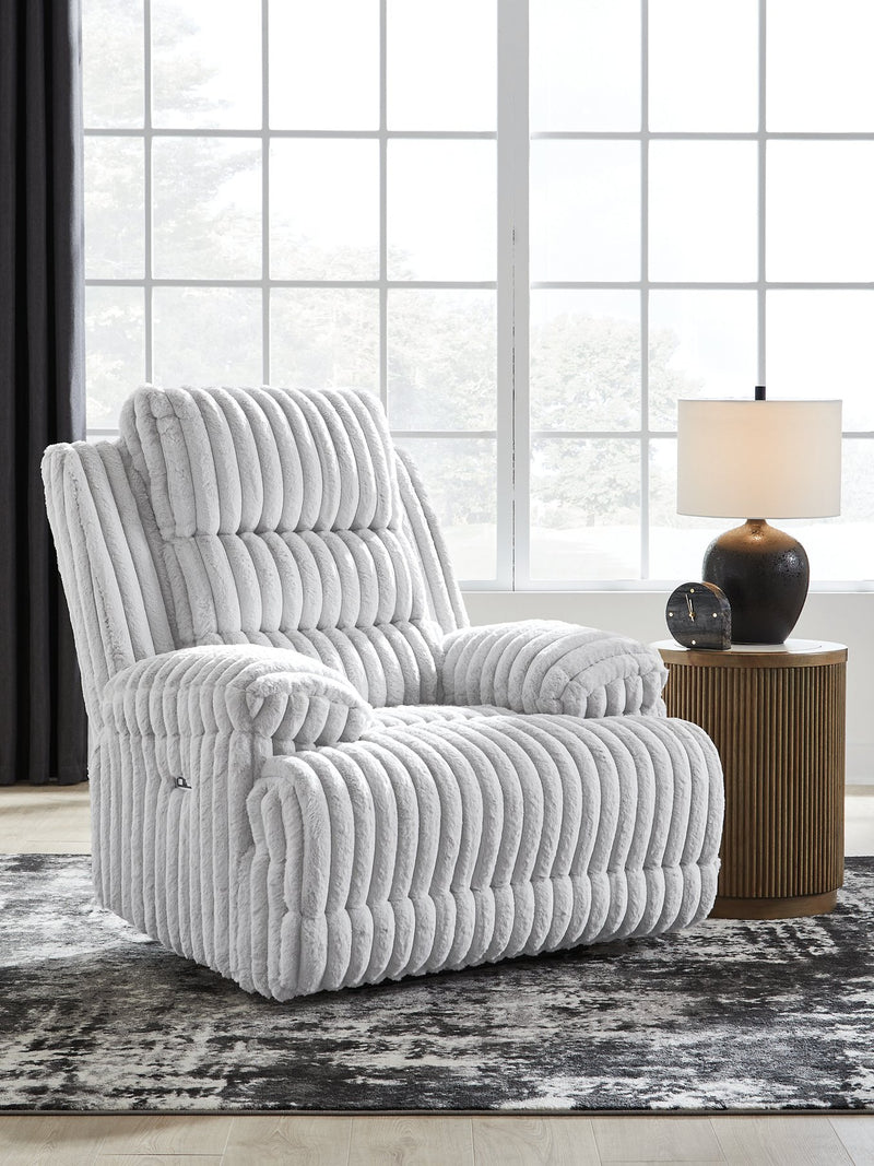 Rhines Falls Power Recliner - Town Of Bargains Furniture - NY