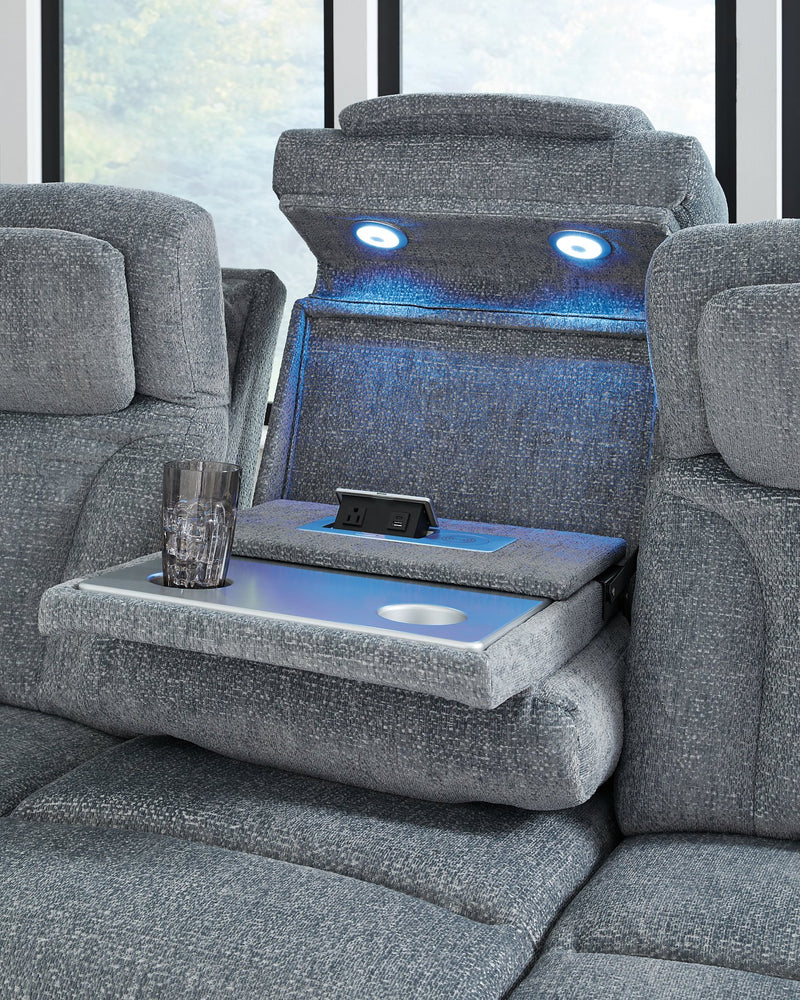 Studio Cave Power Reclining Sofa - Town Of Bargains Furniture - NY
