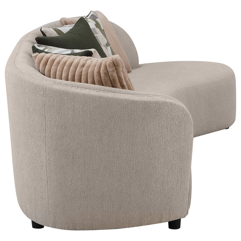 Fayette Stationary Sectionals Greige - Town Of Bargains Furniture - NY