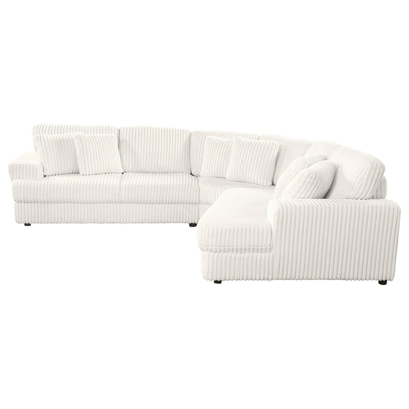 Emberson Upholstered Modular Sectional Sofa Ivory - Town Of Bargains Furniture - NY