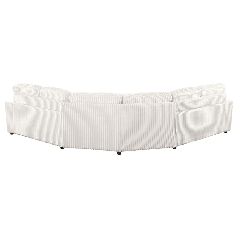 Emberson Upholstered Modular Sectional Sofa Ivory - Town Of Bargains Furniture - NY