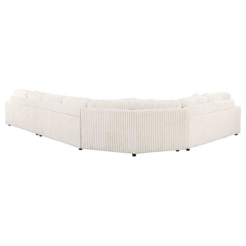 Emberson Upholstered Modular Sectional Sofa Ivory - Town Of Bargains Furniture - NY