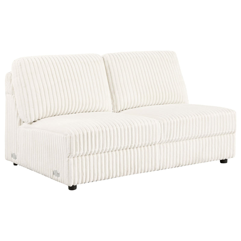 Emberson Upholstered Modular Sectional Sofa Ivory - Town Of Bargains Furniture - NY