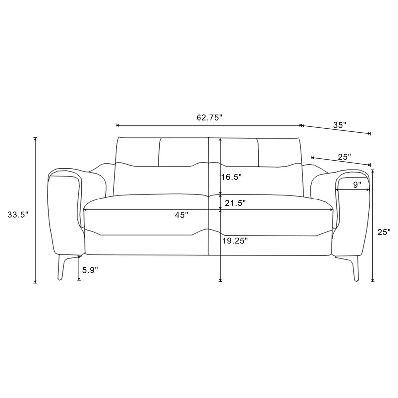 Nolan Living room set - Town Of Bargains Furniture - NY