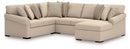 LadyMae Sectional with Chaise - Town Of Bargains Furniture - NY