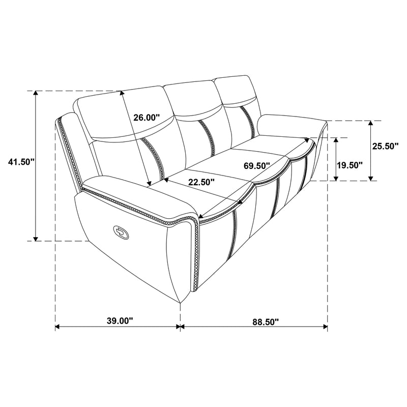 Sloane Reclining 2 Pc Set