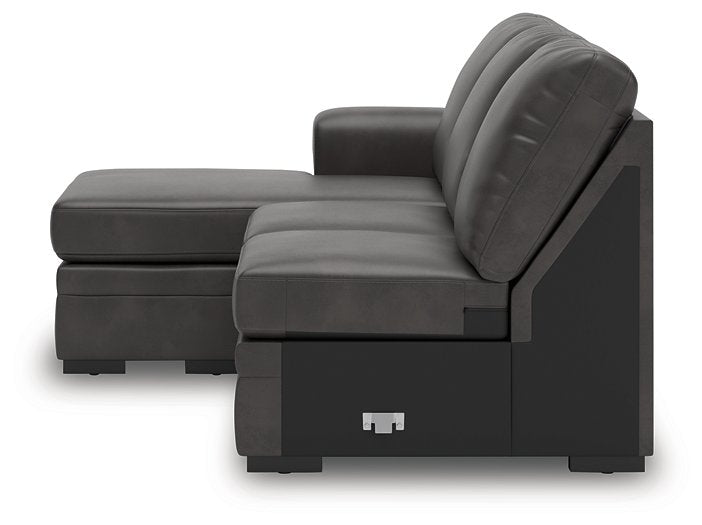 Lofton-Pike Sectional with Chaise - Town Of Bargains Furniture - NY