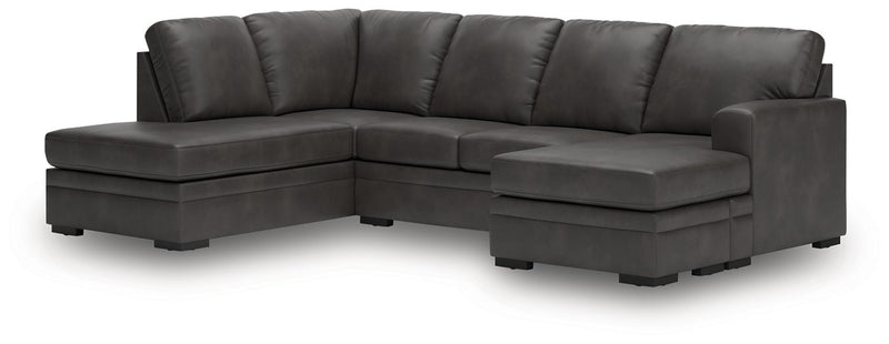 Lofton-Pike Sectional with Chaise - Town Of Bargains Furniture - NY
