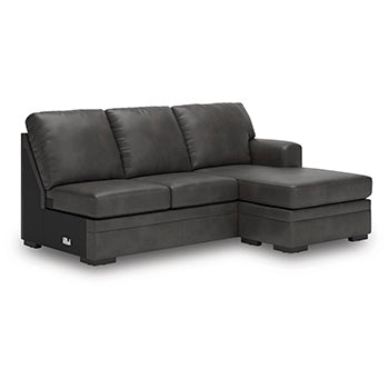Lofton-Pike Sectional with Chaise - Town Of Bargains Furniture - NY