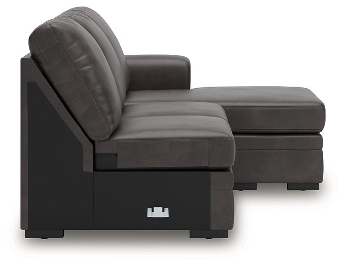 Lofton-Pike Sectional with Chaise - Town Of Bargains Furniture - NY
