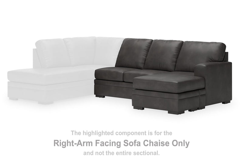 Lofton-Pike Sectional with Chaise - Town Of Bargains Furniture - NY