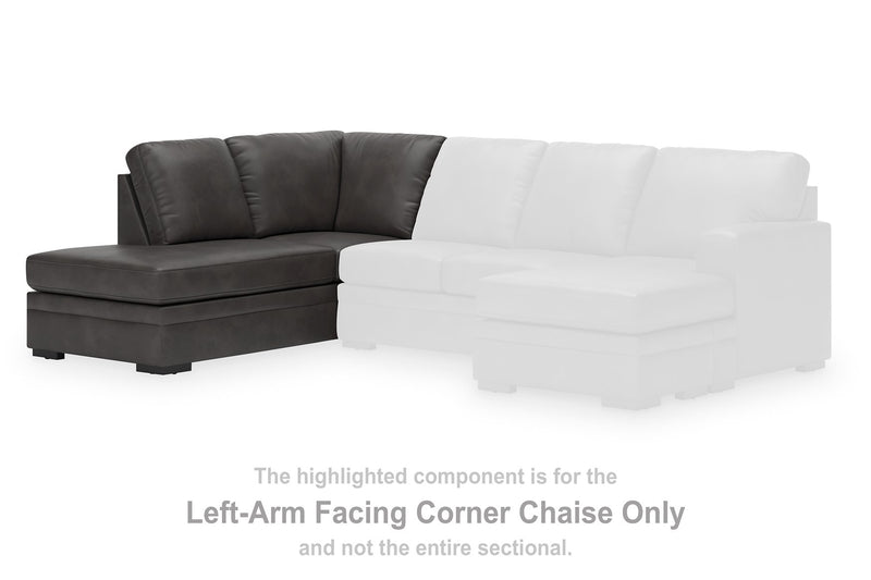 Lofton-Pike Sectional with Chaise - Town Of Bargains Furniture - NY