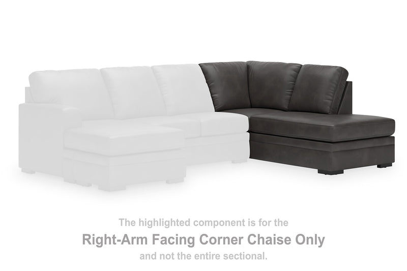 Lofton-Pike Sectional with Chaise - Town Of Bargains Furniture - NY