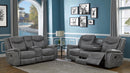 Conrad 2-piece Living Room Set Grey - Town Of Bargains Furniture - NY