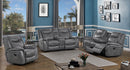 Conrad 3-piece Living Room Set Grey - Town Of Bargains Furniture - NY