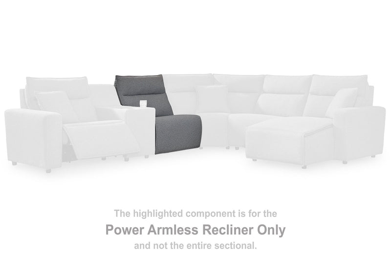 ModMax II Reclining Sectional with Chaise and Audio Console - Town Of Bargains Furniture - NY