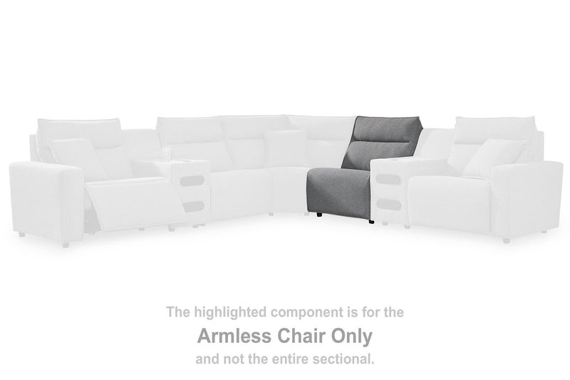 ModMax II Reclining Sectional with Chaise and Audio Console - Town Of Bargains Furniture - NY