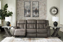 First Base Reclining Sofa - Town Of Bargains Furniture - NY