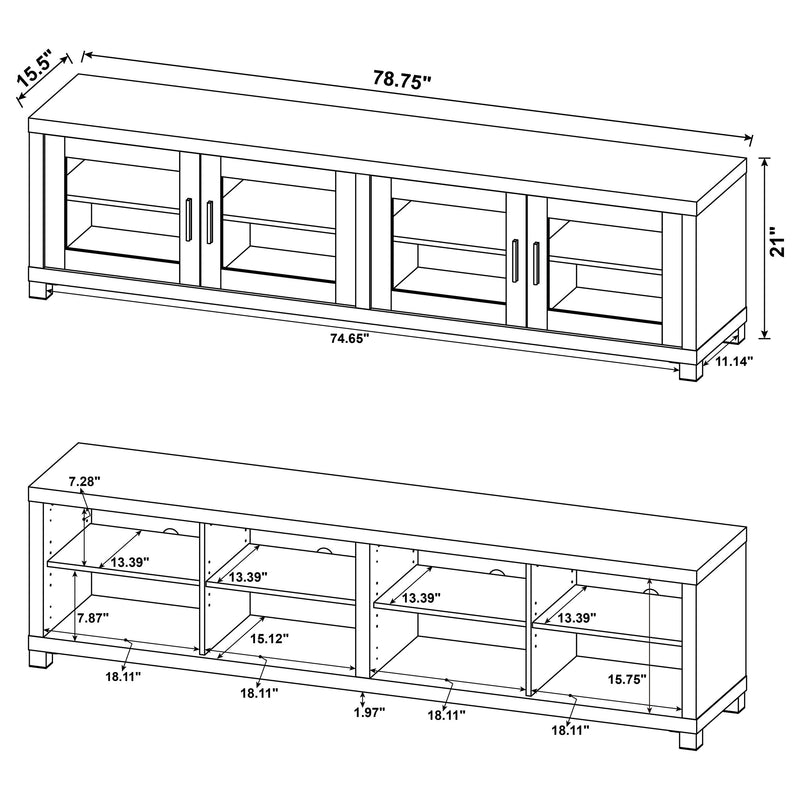 Sachin Adjustable Entertainment - Town Of Bargains Furniture - NY