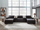 Modmax II Double Chaise Sectional with Audio Consoles - Town Of Bargains Furniture - NY