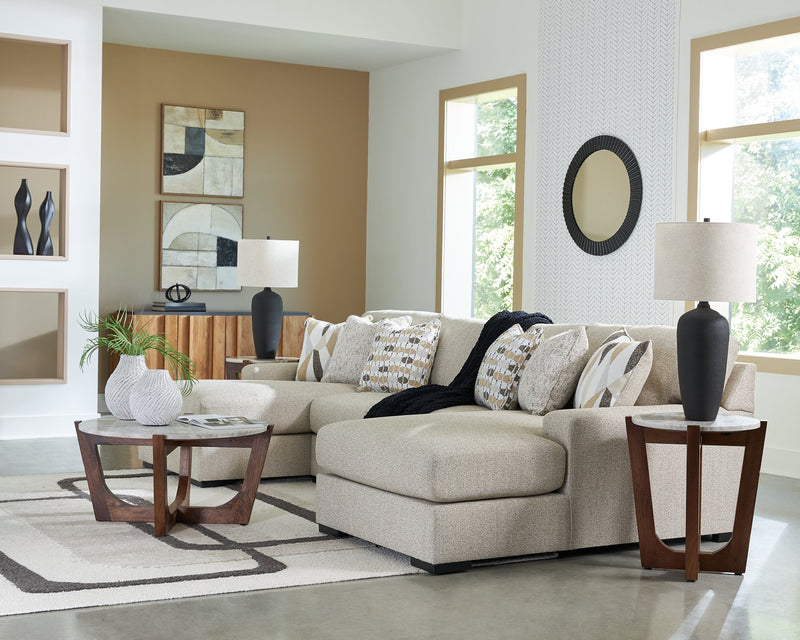 Laurelgrove Double Chaise Sectional - Town Of Bargains Furniture - NY