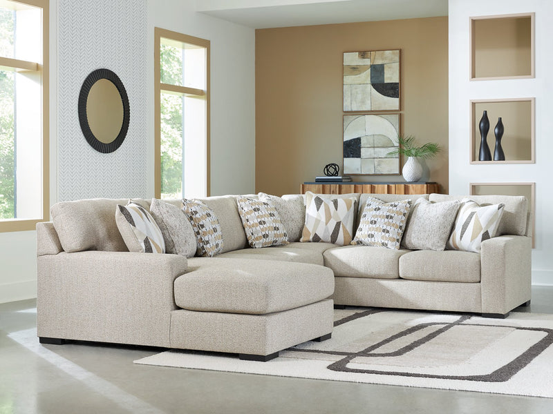 Laurelgrove Sectional with Chaise - Town Of Bargains Furniture - NY
