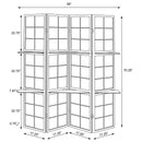 Iggy Four-Panel Room Divider - Town Of Bargains Furniture - NY