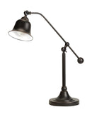 Eduardo Bell Shade Table Lamp Dark Bronze - Town Of Bargains Furniture - NY