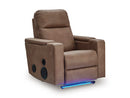 Lorrenton Power Glider Recliner with Audio System - Town Of Bargains Furniture - NY