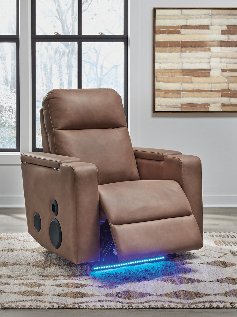 Lorrenton Power Glider Recliner with Audio System - Town Of Bargains Furniture - NY