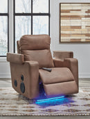 Lorrenton Power Glider Recliner with Audio System - Town Of Bargains Furniture - NY