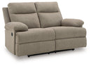 Side-Swipe Reclining Loveseat