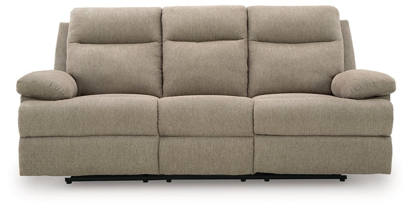 Side-Swipe Reclining Sofa with Drop Down Table - Town Of Bargains Furniture - NY