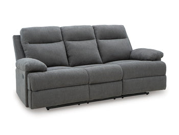 Side-Swipe Reclining Sofa with Drop Down Table - Town Of Bargains Furniture - NY