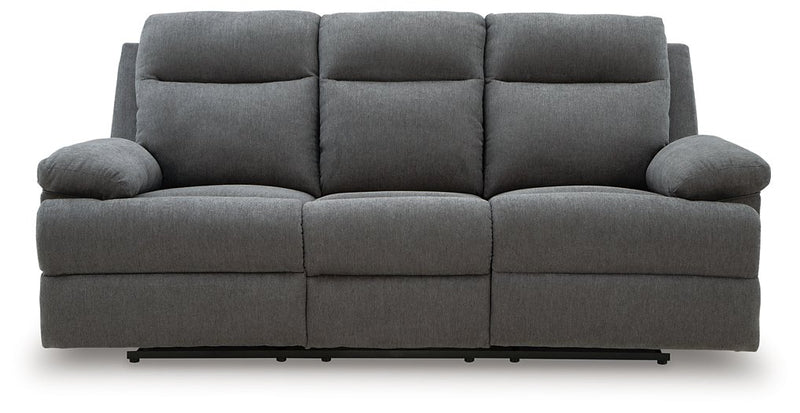 Side-Swipe Reclining Sofa with Drop Down Table - Town Of Bargains Furniture - NY