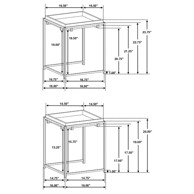 Bolden Nesting Table