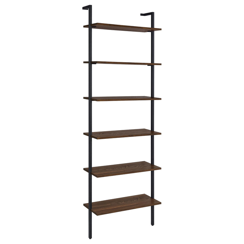 Owens 3-piece 96-inch Wall Mounted Bookshelf Set Walnut - Town Of Bargains Furniture - NY