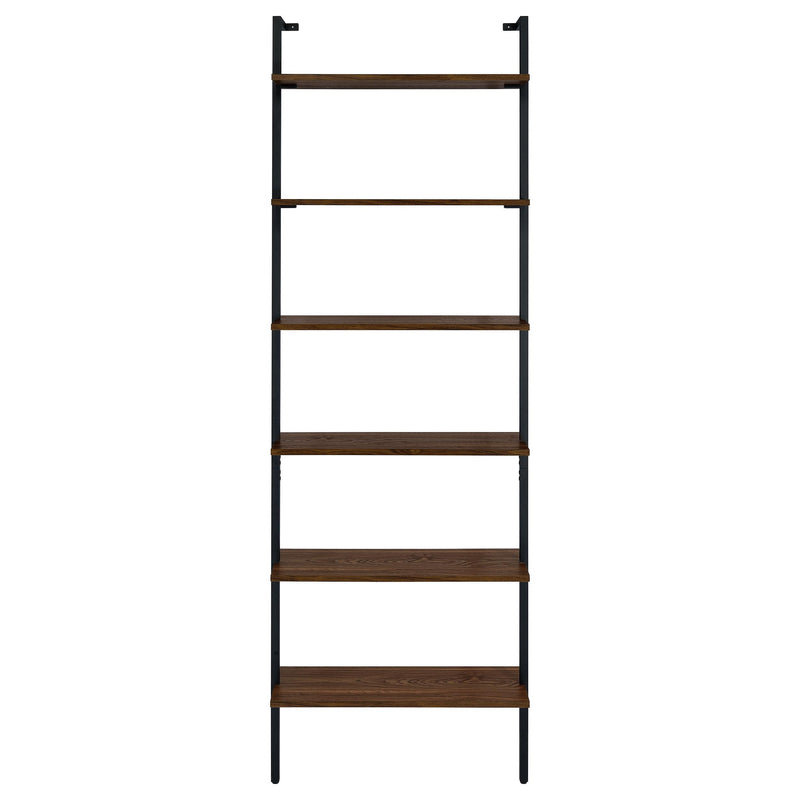 Owens 3-piece 96-inch Wall Mounted Bookshelf Set Walnut - Town Of Bargains Furniture - NY